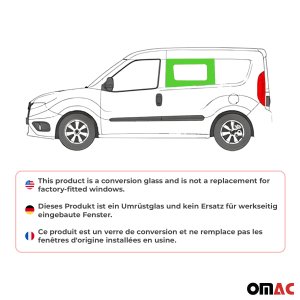 RAM PROMASTER CITY Fixed Glass - Front Side Left - Omac - Galaxy - 2015 RAM PROMASTER CITY Fixed Glass - Front Side Left - Omac - Galaxy - 2015